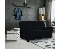 PETTI Artigiani Italiani Copridivano, Nero, 4 Posti (220 a 260 cm)