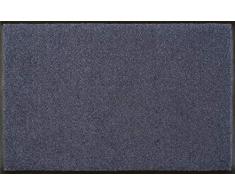 Wash+Dry - Tappeto Steel Blue 60x90, Blu