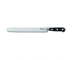 Sanelli Ambrogio Chef Coltello Prosciutto, 25 cm, Acciaio Inox, Grigio