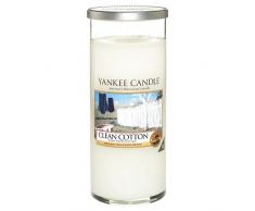 Yankee Candle Grande Candela Pilastro, Cotone Pulito