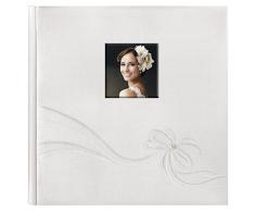 Zep kn323230 Album Fotografico Tradizionale, Linea Karen Wedding Collection, 60 Pagine, Colore: Bianco, Dimensioni 32 x 32 cm