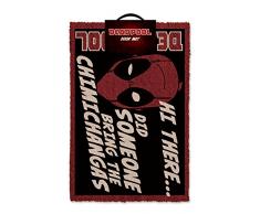 Deadpool Chimichangas zerbino, Nero/Rosso e Bianco