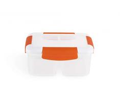 Excelsa Take Away Contenitore Portavivande, Bianco, 950 ml