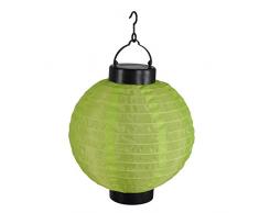 homea 5ecl017vc Lanterna Cinese solare plastica verde