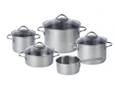 Fissler GmbH, Set di pentole, Acciaio Inox (Edelstahl), 5 pz.