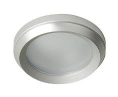 Wonderlamp W-E000037 Basic Basic - Faretto da incasso, Vetro opaco, Alluminio