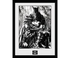 GB Eye LTD, Batman Comic, Rain, Foto incorniciata, 40 x 30 cm, carta