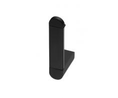 Bisk 02962 - Portarotolo Carta igienica della Linea Futura Finished, 3,2 x 7 x 16 cm, Colore: Nero