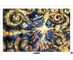 Empire 352 255 Doctor Who Esplodere Tardis Poster Stampa - 91.5 x 61 cm