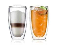 Bodum Pavina 4560-10, 2 bicchieri da 0,45 litri