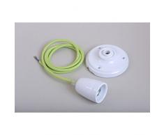 Jurassic Light - Kit per lampadario a sospensione, colore: Verde acido