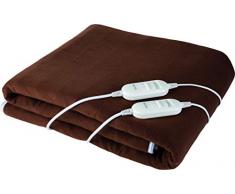 ECG ED 140 HN Coperta riscaldante elettrica, Marrone, 140x160 cm