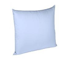 Fleuresse, Federa Colours per Cuscino, Satinata, Satin, Blu, 24.4 x 15.0 x 0.8 cm