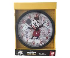 Mickey Mouse Orologio da Parete (WD20182), Multicolore, Unico