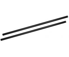 Fackelmann 500 Cannucce giganti 8 mm, colore: Nero