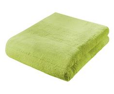 fleuresse Frottier 2828 5 - Asciugamano da bagno, 90 x 200 cm, colore: Verde mela
