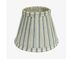 Better & Best 0213251 - Paralume decorativo a righe blu unico