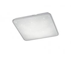 Trio Leuchten PLAFONIERA Integriert, 21 W, Bianco Acrilico, 42.5 x 42.5 x 9 cm