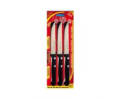 De Luca Coltellerie DEL127 Coltelli per Bistecca, Multicolore