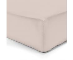 Vision Lenzuola con Angoli Beige 90x190cm - 100% Coton