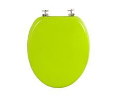 FRANDIS 191017 - Copriwater, Cerniera in Metallo, 38,5 x 46 x 6 cm, Colore: Verde