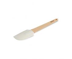 Kaiser Raschietto da pasticciere manico in legno, 27Â cm. 100% in silicone per alimenti e legno di faggio non trattato, design per alta stabilitÃ e flessibilitÃ , lavabile in lavastoviglie.