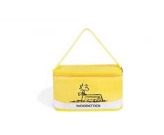 Excelsa Peanuts Lunch Box Woodstock, Poliestere, Giallo