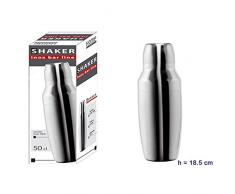 Home Shaker Cocktail, 500 ml, Acciaio Inossidabile, 8x8x20 cm