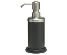 Sealskin Acero Dispenser per Sapone Liquido, Acciaio Inox, Nero, 10,2 x 17,8 x 9,2cm