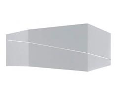 Trio Leuchten Zorro - Lampada da parete in metallo, 13 W, colore: Bianco opaco