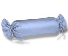 Fleuresse Jil 9400-6555 Federa per Cuscino cilindrico, in Jersey a Trama fitta, 40x15 cm, con Cucitura, 100% Cotone, con Chiusura Lampo