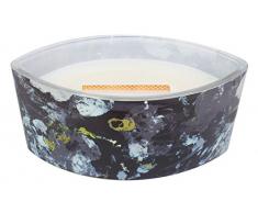 Woodwick Artisan Ebony Woods - Candela di Cera, Colore Nero