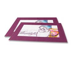 Disney TWS63/05BR 7 Nani Grembiule, Disegno Brontolo, 60x90 cm