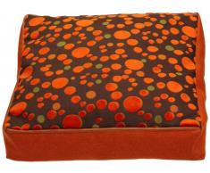 Sauermilch, Cuscino da Pavimento Quadrato, Arancione (Orange)