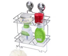 Tatkraft Sakura Mensola Doccia, Chromo, Argento, 23 x 13 x 32.9 cm