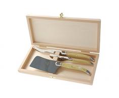 LAGUIOLE - Set di 3 coltelli da Formaggio, Avorio