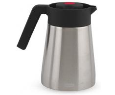 CURVER 822358Â Living Caraffa Isolante a Doppia Parete in Acciaio Inox Argento 18,4Â x 12,9Â x 19Â cm 1Â l