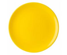 Excelsa Trendy Piatto Piano, Ceramica, Giallo, 26x26x1 cm