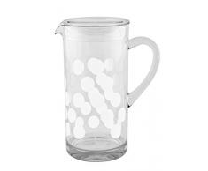 zakdesigns Brocca DOT 1,7L, Plastica, Bianco, 10Â x 10Â x 25Â cm