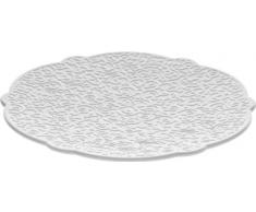 Alessi MW01/77 Dressed Sottotazza da Caffè, Porcellana, Bianco, Set da 4