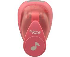 Vaessen Creative Perforatrice Nota Musicale, Piccola, Fustellatrice per Carta, per Progetti Fai da te, DIY Scrapbooking e Creazione di Biglietti