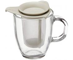 Bodum K11239-913 - Yo-Yo, Tazza in vetro con filtro in plastica, capacitÃ : 0,35 l