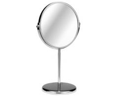 Premier Housewares Specchio da bagno cromato su piedistallo