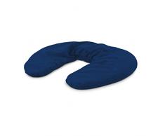 RÃ¶mer Wellness Cuscino cervicale, Esterno Poliestere, Interno: 100% Cotone, Blu, 35 x 27 x 3.5 cm