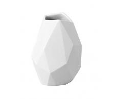 Rosenthal 14270-100102-26009 Surface - Vaso in Miniatura in Porcellana, Altezza 9 cm, Colore: Bianco