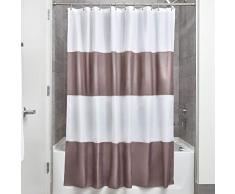 InterDesign Zeno Tenda Doccia, Beige, 180x0.2x180 cm