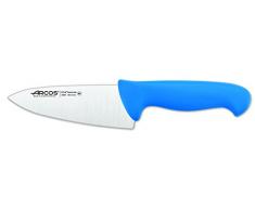 Arcos Serie 2900 - Coltello da Chef Coltello da Cucina - Lama Acciaio Inossidabile Nitrum 150 mm - Manico Polipropilene Colore Blu