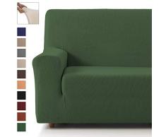 Eiffel Textile Copridivano Elasticizzato, Stile Rustico 2 posti 41x21x6 cm Verde