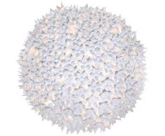 Kartell Bloom C1 Lampada A Soffitto, Confezione da 1 Pezzo, Bianco, Plastica, 53x22 cm