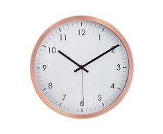 AmazonBasics - Orologio tradizionale da parete, 30,5 cm, rame